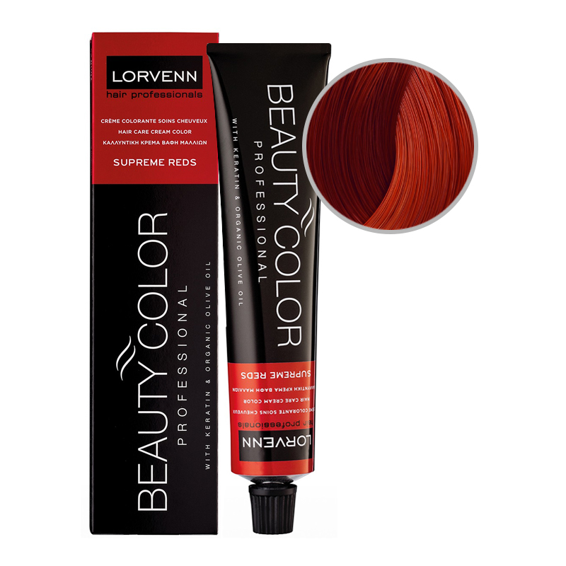BEAUTY COLOR PROFESSIONAL SUPREME REDS Стойкая крем-краска для волос № 8.64 СВЕТЛЫЙ БЛОНД КРАСНО-МЕДНЫЙ 70 мл