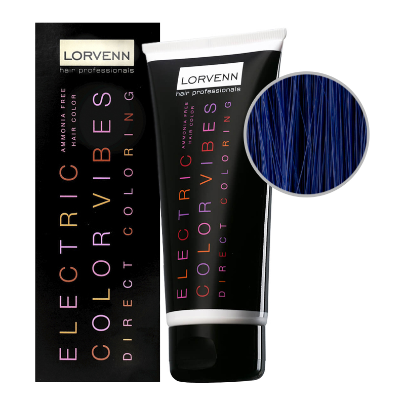 ELECTRIC COLOR VIBES Краска для волос безаммиачная № 2 blue earth 90 мл