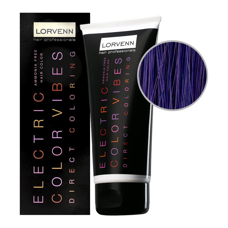 ELECTRIC COLOR VIBES Краска для волос безаммиачная № 1 purple jupiter 90 мл
