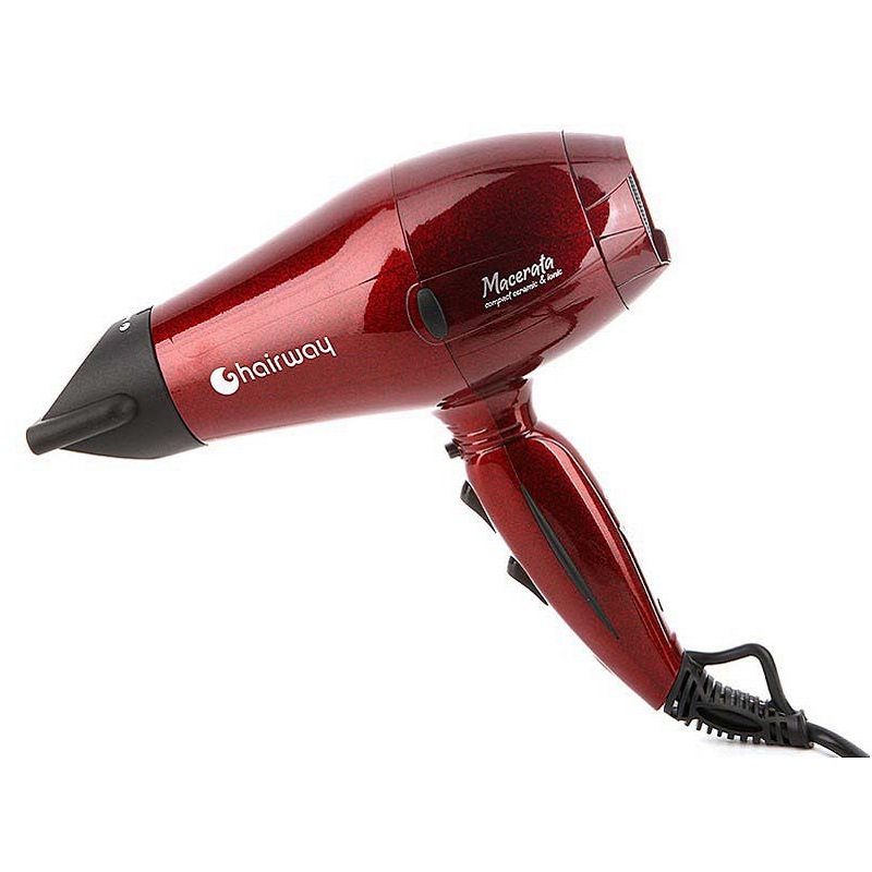 Фен Macerata compact керамика ион. красный 1900-2000W 03060-07
