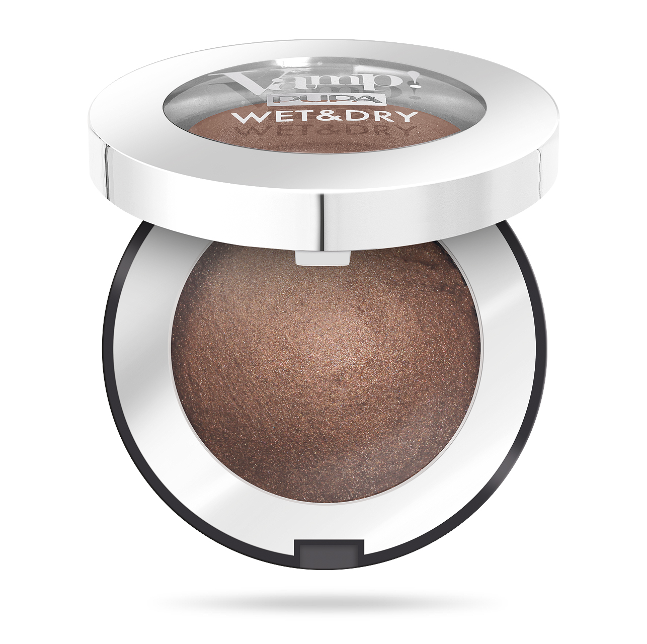 VAMP! WET and DRY EYESHADOW Тени запеченные с сияющим финишем № 105
