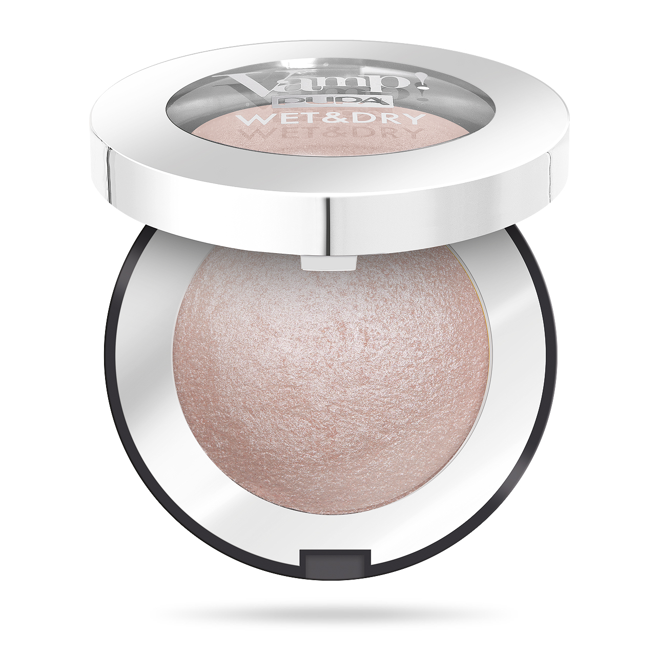 VAMP! WET and DRY EYESHADOW Тени запеченные с сияющим финишем № 200