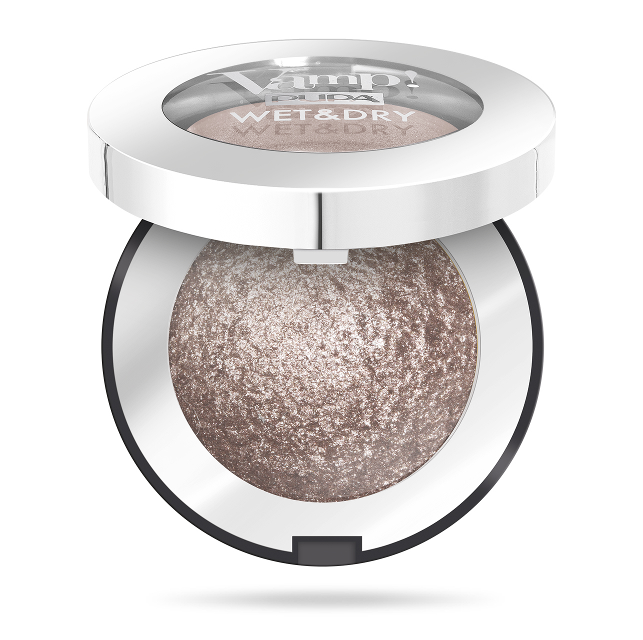 VAMP! WET and DRY EYESHADOW Тени запеченные с сияющим финишем № 301