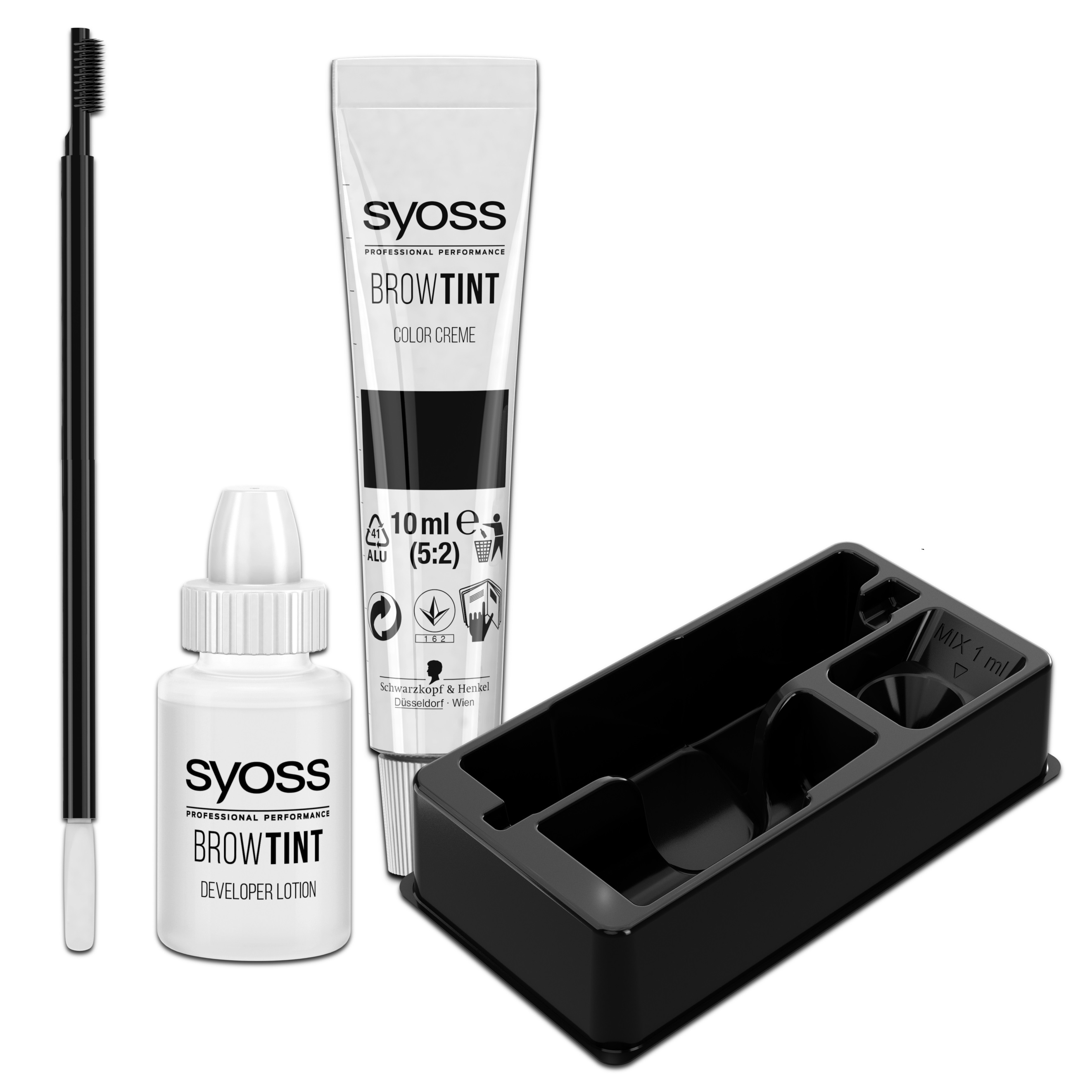 BROW TINT Краска для бровей № 5-1 Светло-каштановый 17мл