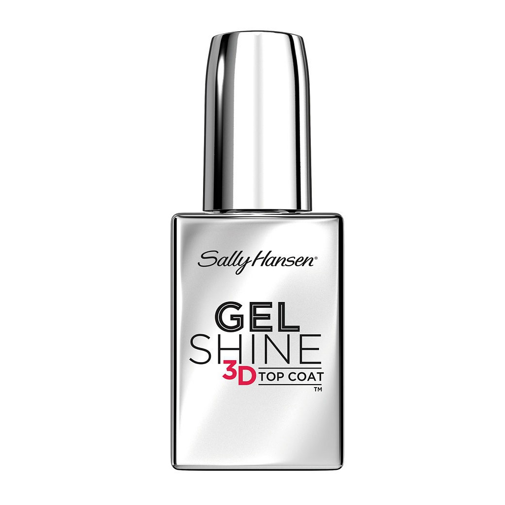 GEL SHINE 3D TOP COAT Верхнее покрытие с гелевым блеском 3D 13,3 мл