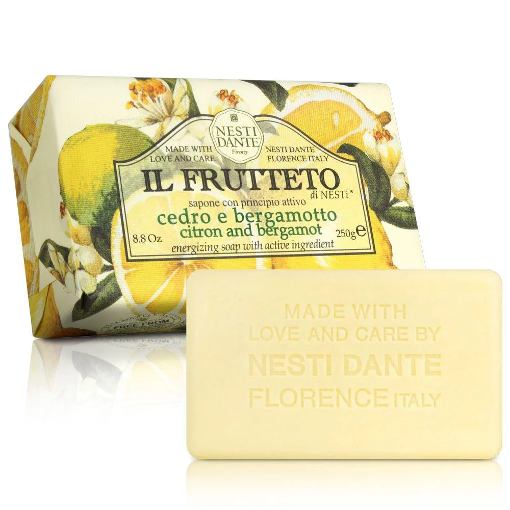 IL FRUTTETO Мыло с лимоном и бергамотом 250 г
