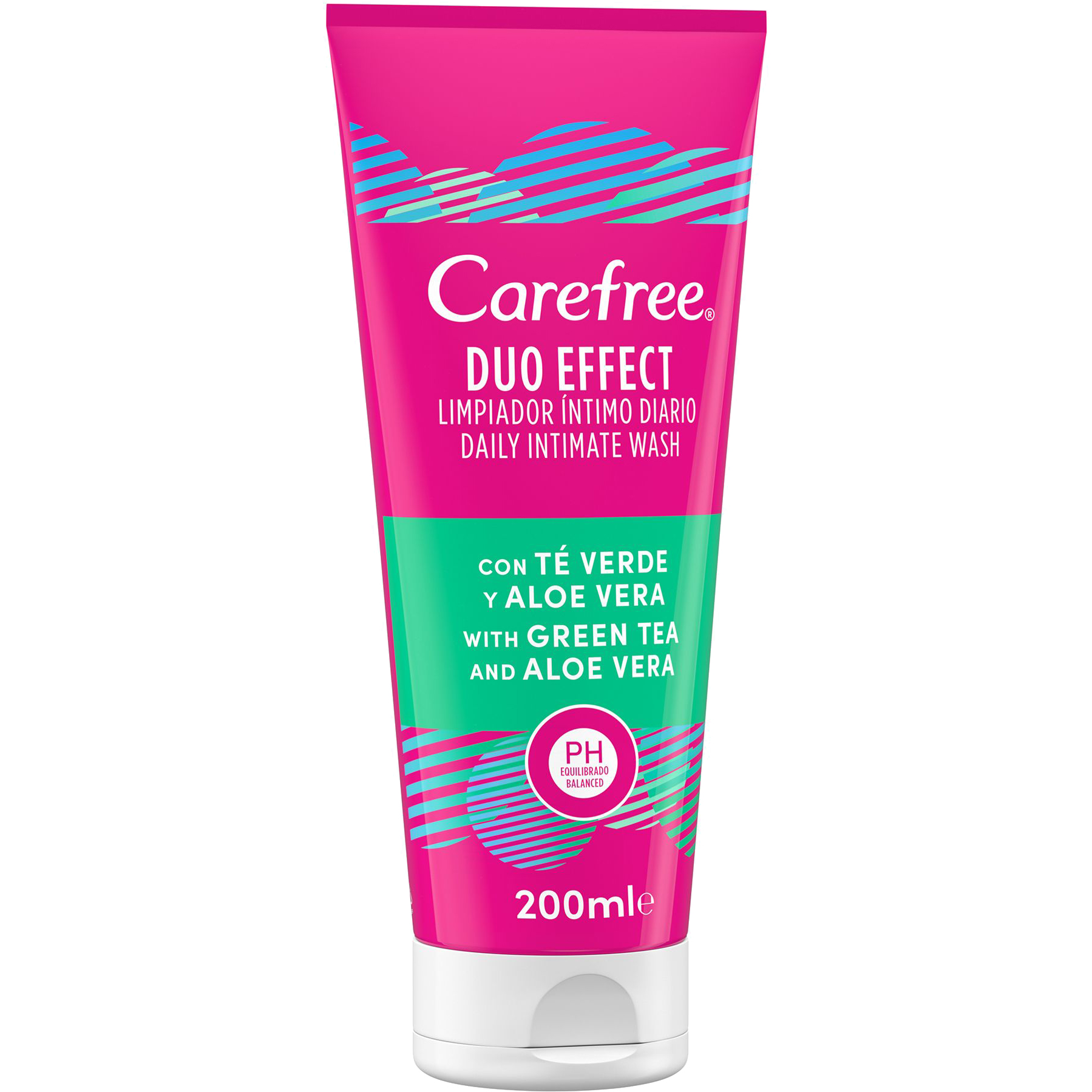 DUO EFFECT Гель для ежедневной интимной гигиены с зеленым чаем и алоэ вера 200 мл