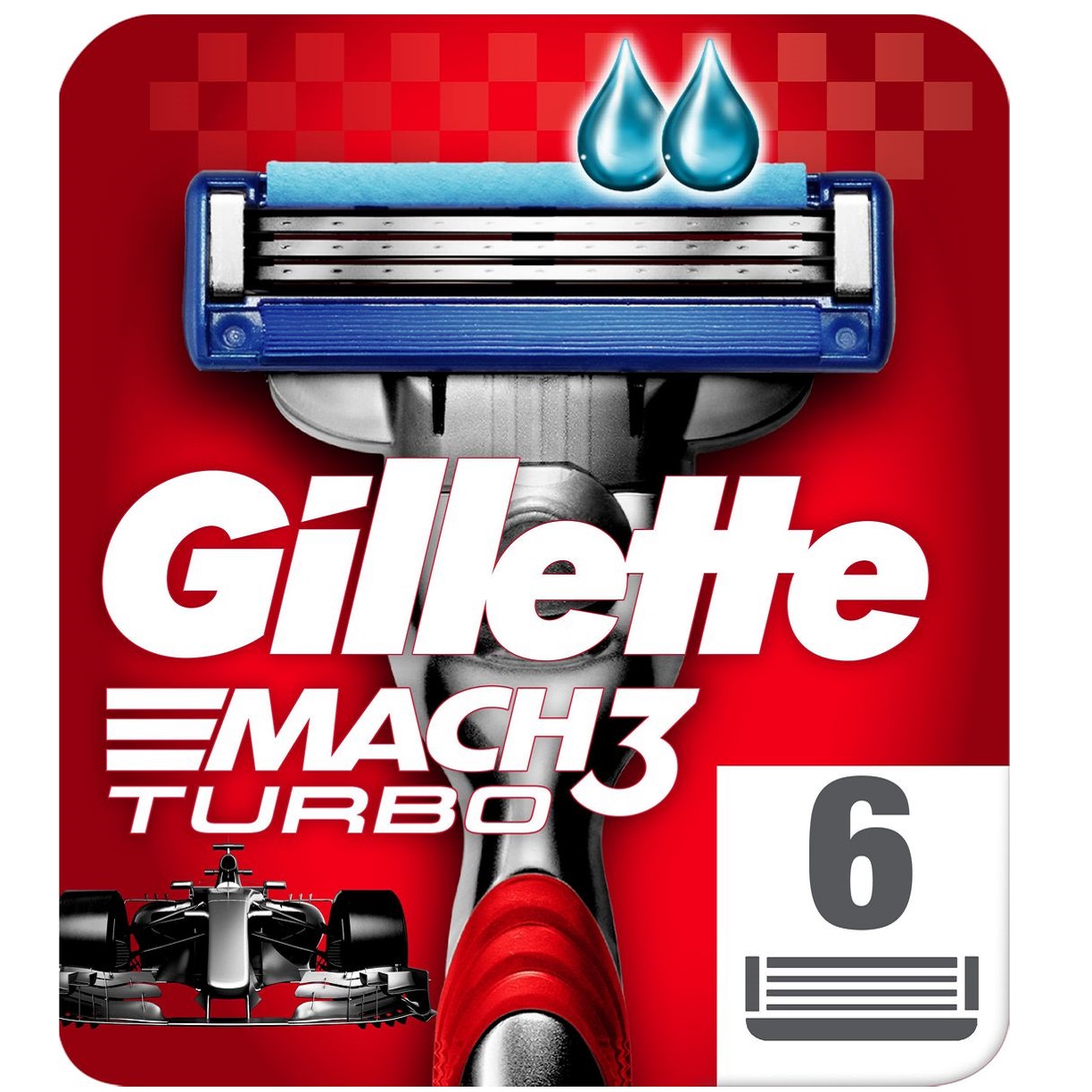 MACH3 TURBO ALOE Сменные кассеты 6 шт