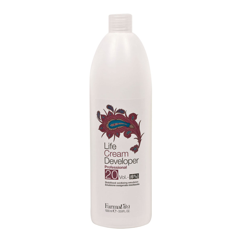 LIFE CREAM DEVELOPER Крем-окислитель 20vol (6%) 1000 мл