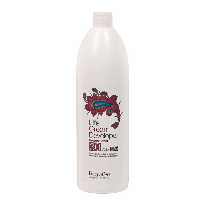 LIFE CREAM DEVELOPER Крем-окислитель 30vol (9%) 1000 мл