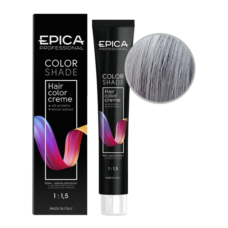 COLOR SHADE Крем-краска для волос пастельное тонирование Серый 100мл
