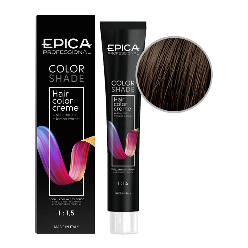 COLOR SHADE Крем-краска для волос № 6.00 темно-русый интенсивный 100мл