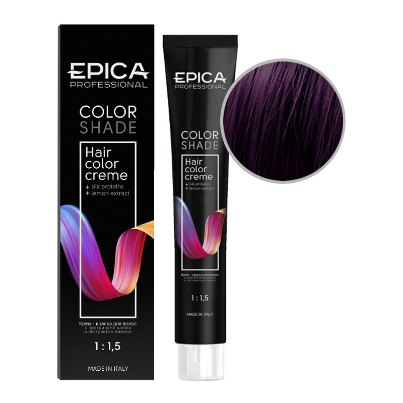 COLOR SHADE Крем-краска для волос № 6.22 темно-русый фиолетовый интенсивный 100мл
