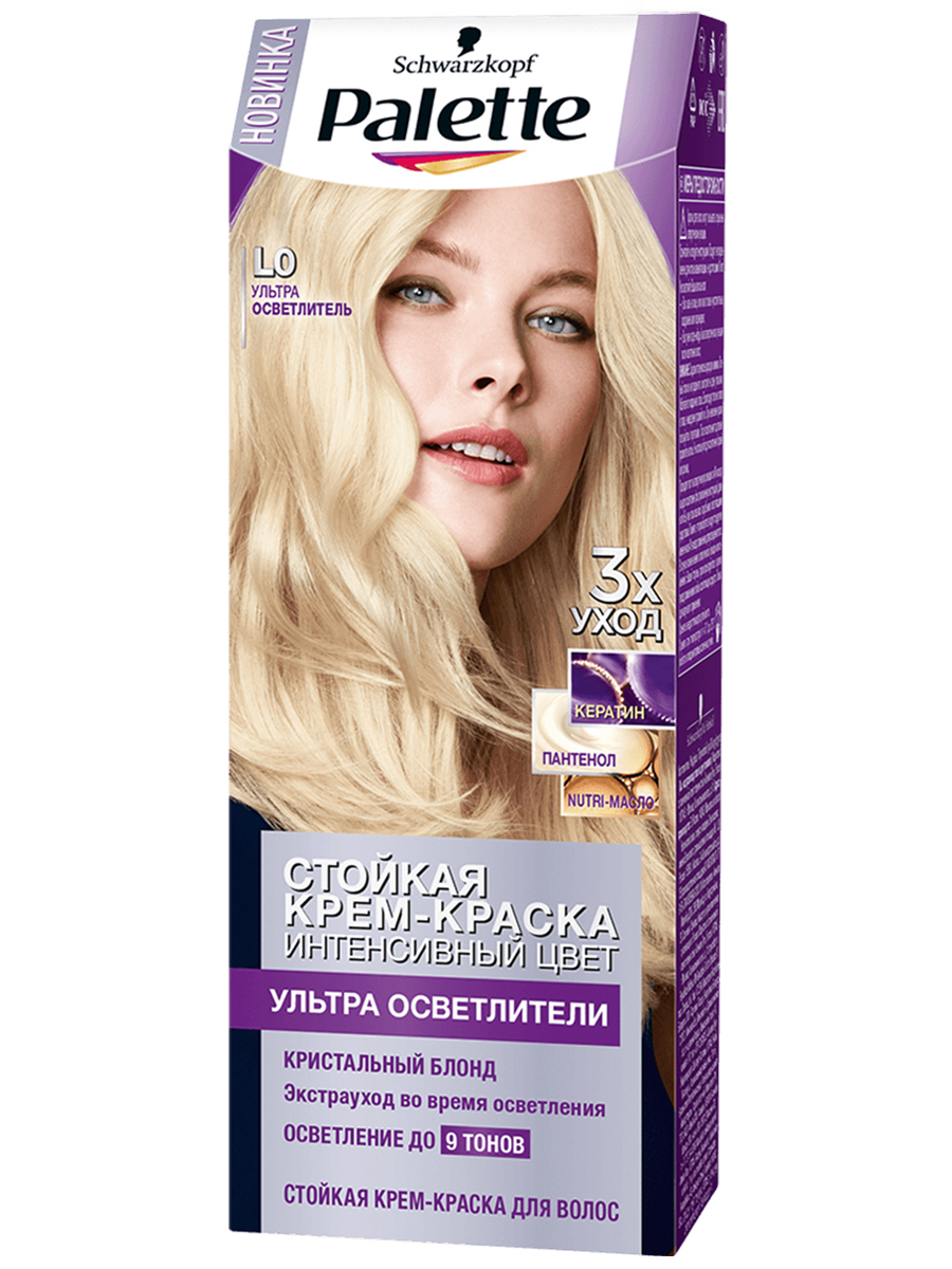 PALETTE Стойкая крем-краска №  L0 Ультра осветлитель