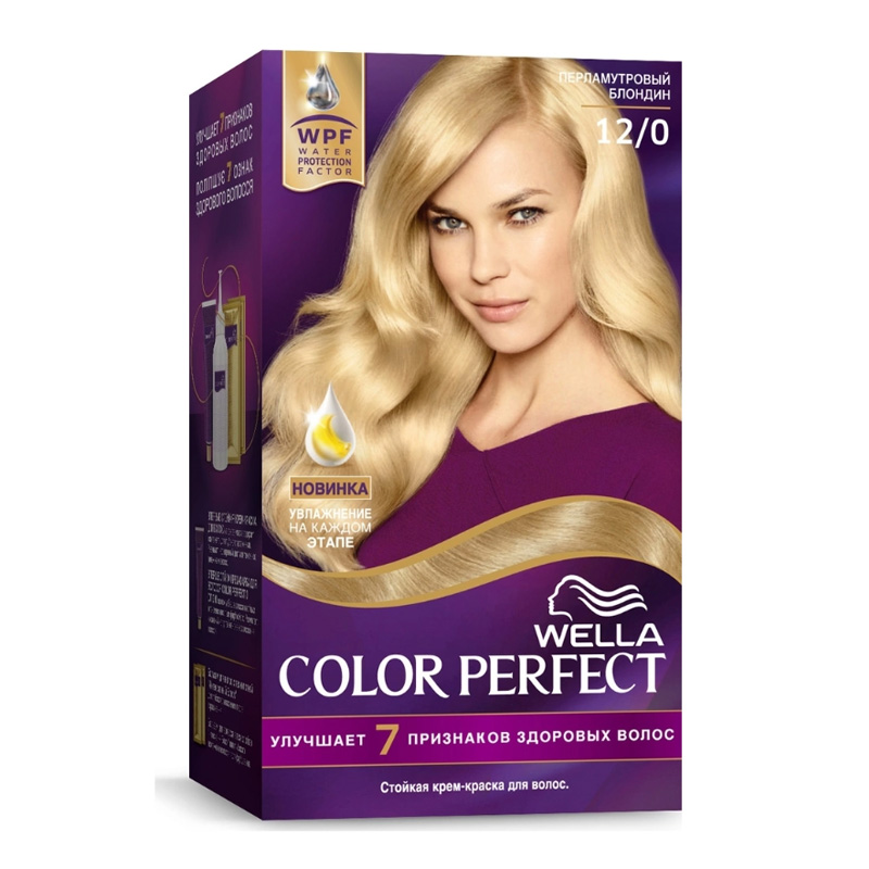 COLOR PERFECT Крем-краска для волос стойкая № 12/0 Перламутровый блондин