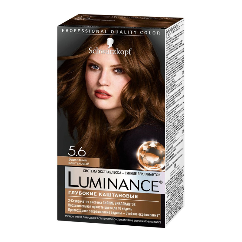 LUMINANCE Краска для волос № 5.6 Бархатный каштановый