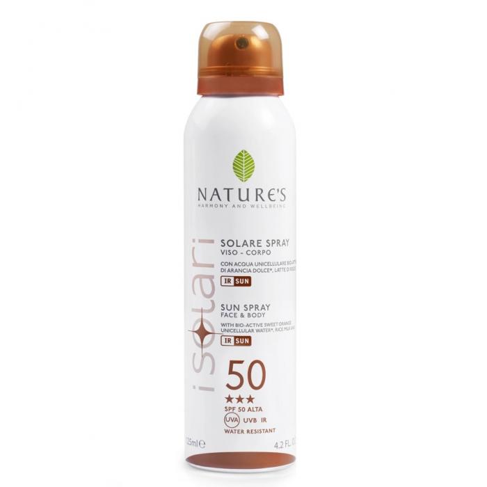 i SOLARi Спрей солнцезащитный SPF50 125 мл