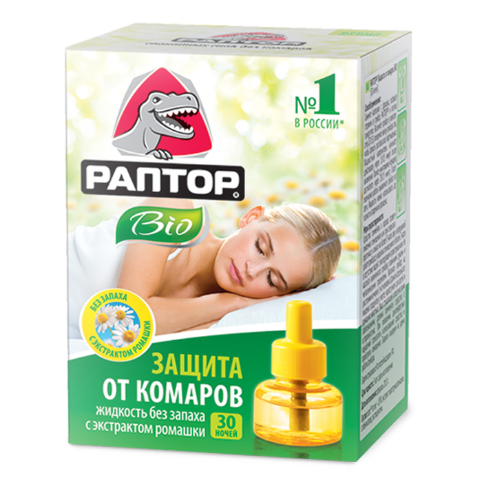 Жидкость от комаров BIO с экстрактом ромашки 30 ночей (24)