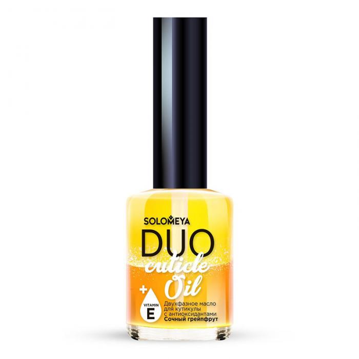 DUO CUTICLE OIL Двухфазное масло для кутикулы с антиоксидантами Сочный грейпфрут 12 мл