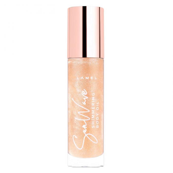 SUN WAVE DRY SHIMMERING BODY OIL Масло для тела теплое золото 25 мл
