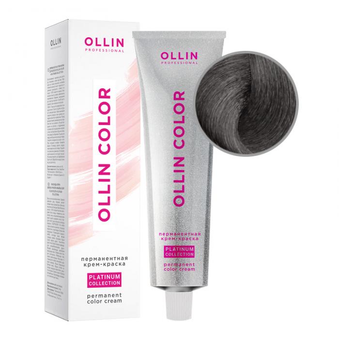 OLLIN COLOR PLATINUM COLLECTION Перманентная крем-краска для волос 100 мл № 7/11