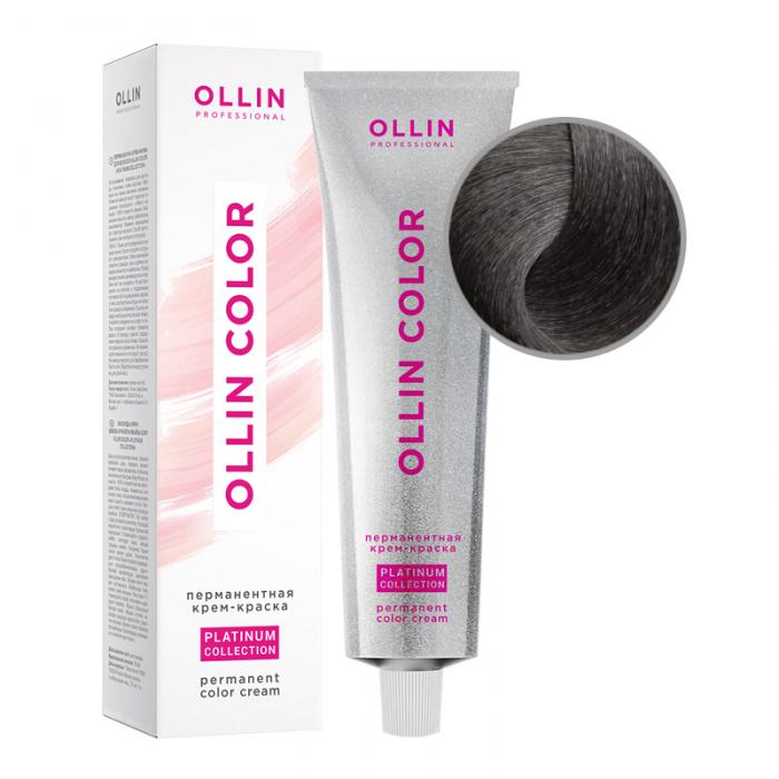 OLLIN COLOR PLATINUM COLLECTION Перманентная крем-краска для волос 100 мл № 8/11