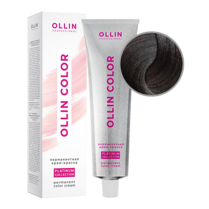 OLLIN COLOR PLATINUM COLLECTION Перманентная крем-краска для волос 100 мл № 8/112