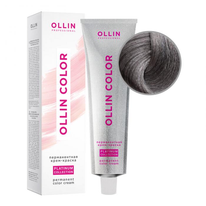 OLLIN COLOR PLATINUM COLLECTION Перманентная крем-краска для волос 100 мл № 8/81