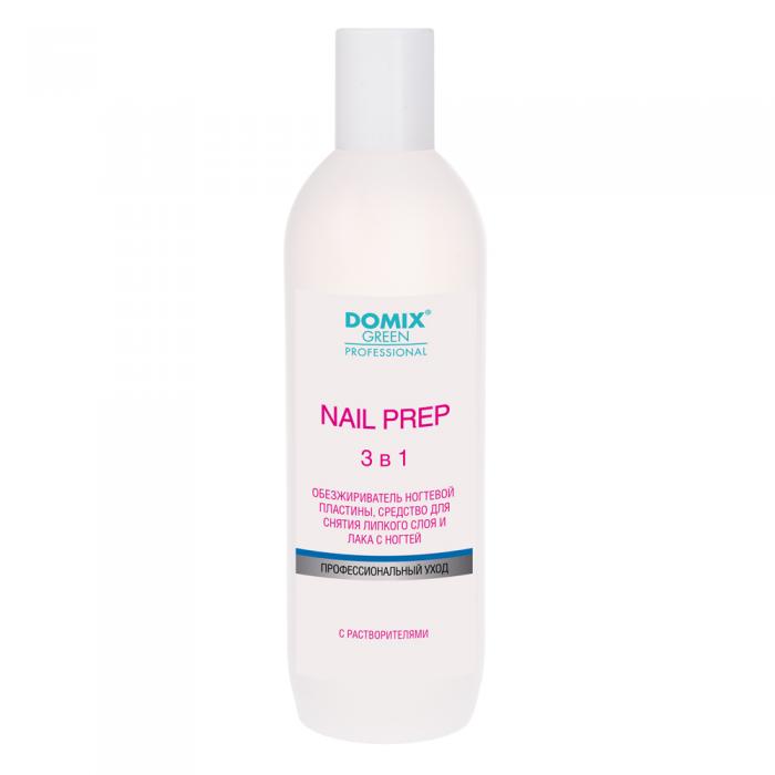 NAIL PREP 2 в 1 Обезжириватель ногтевой пластины и средство для снятия липкого слоя 500 мл