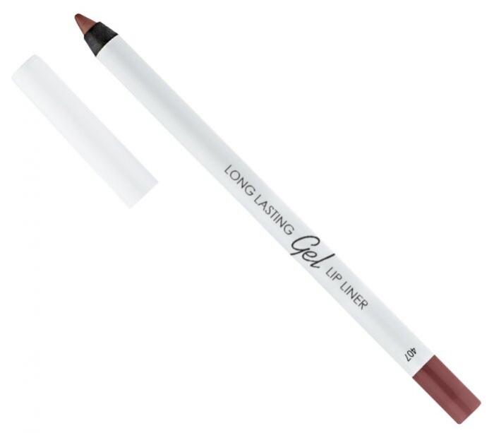 LONG LASTING GEL Карандаш для губ стойкий гелевый  № 407