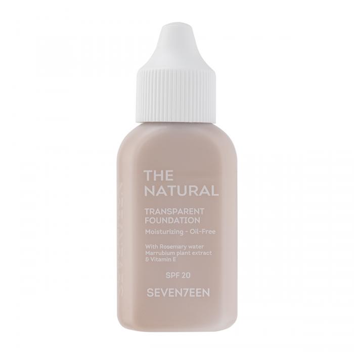 THE NATURAL TRANSPARENT FOUNDATION Крем тональный с естественным покрытием № 1