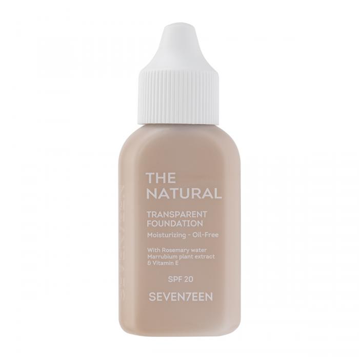 THE NATURAL TRANSPARENT FOUNDATION Крем тональный с естественным покрытием № 3