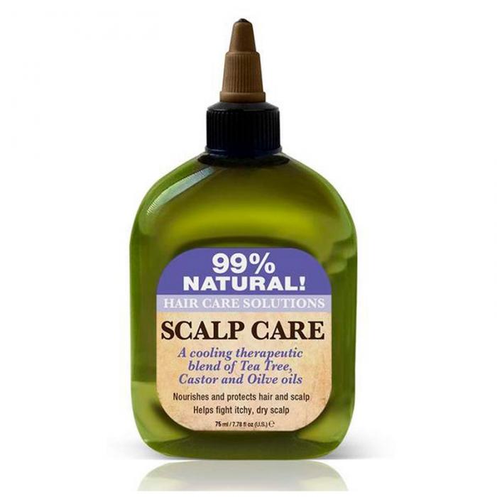 NATURAL HAIR CARE SOLUTIONS SCALP CARE 99% Натуральное масло для волос увлажняющее 75 мл