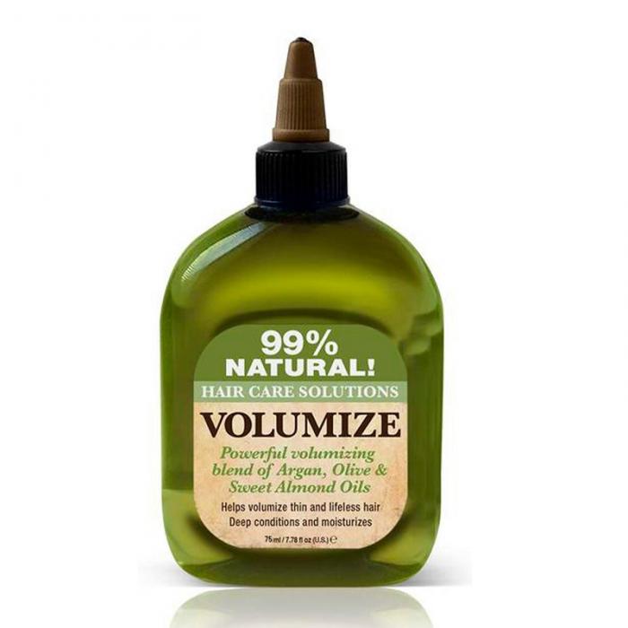 NATURAL HAIR CARE SOLUTIONS VOLUMIZE 99% Натуральное масло для волос увлажняющее 75 мл