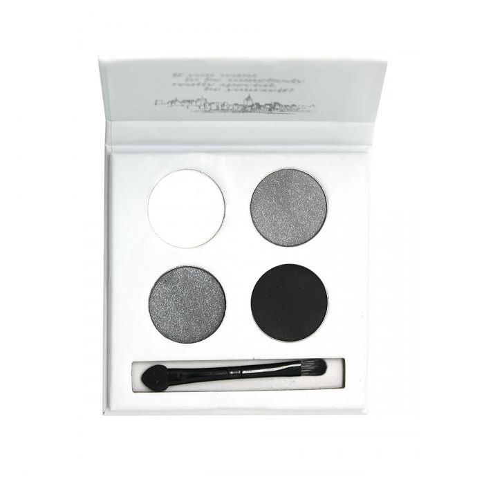 Палетка теней 4 тона  SMOKY EYES