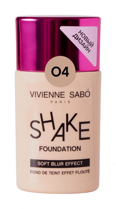 SHAKEFOUNDATION Тональный крем с натуральным эффектом № 04