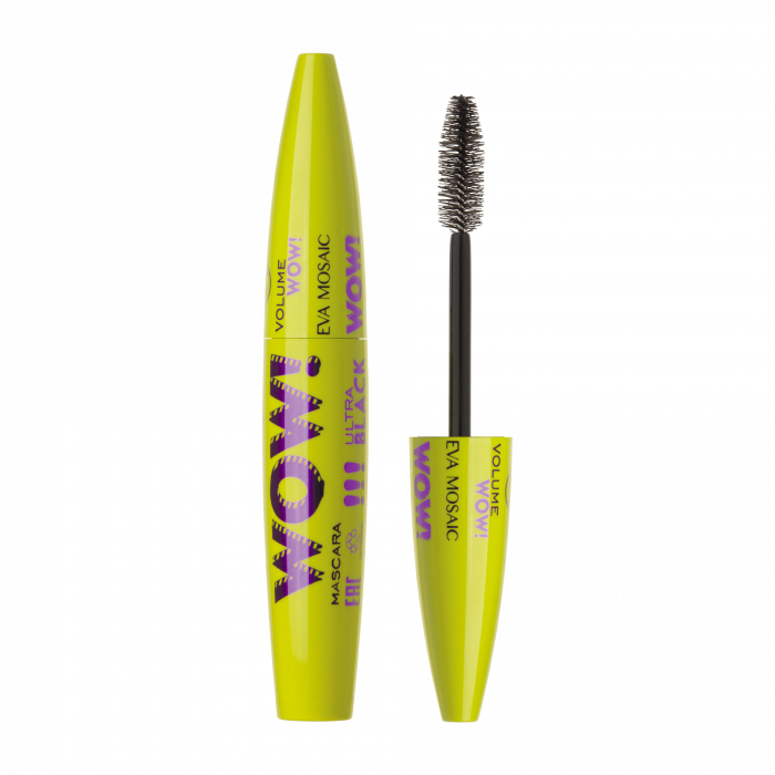 WOW MASCARA Тушь для ресниц Суперобъём Ультра черная