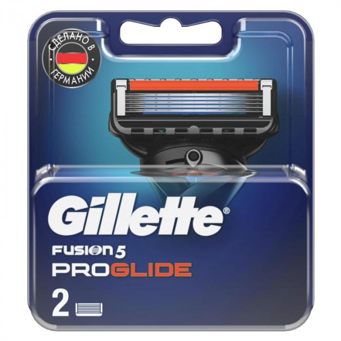 FUSION PROGLIDE Сменные кассеты для бритья 2 шт