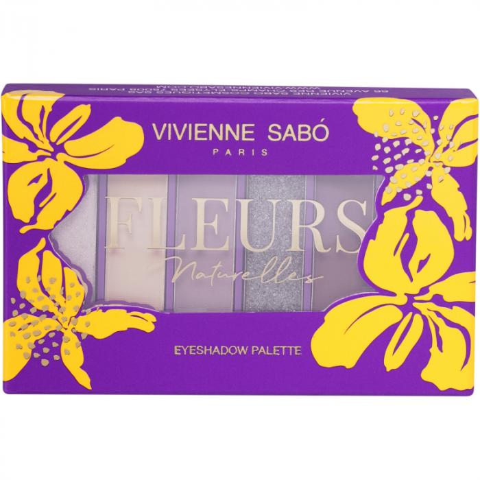 FLEUR NATURELLES Палетка теней для век  № Iris