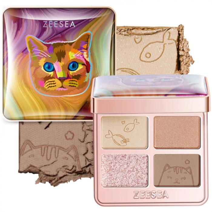 TIPSY KITTY EYESHADOW QUAD Тени для век № 01