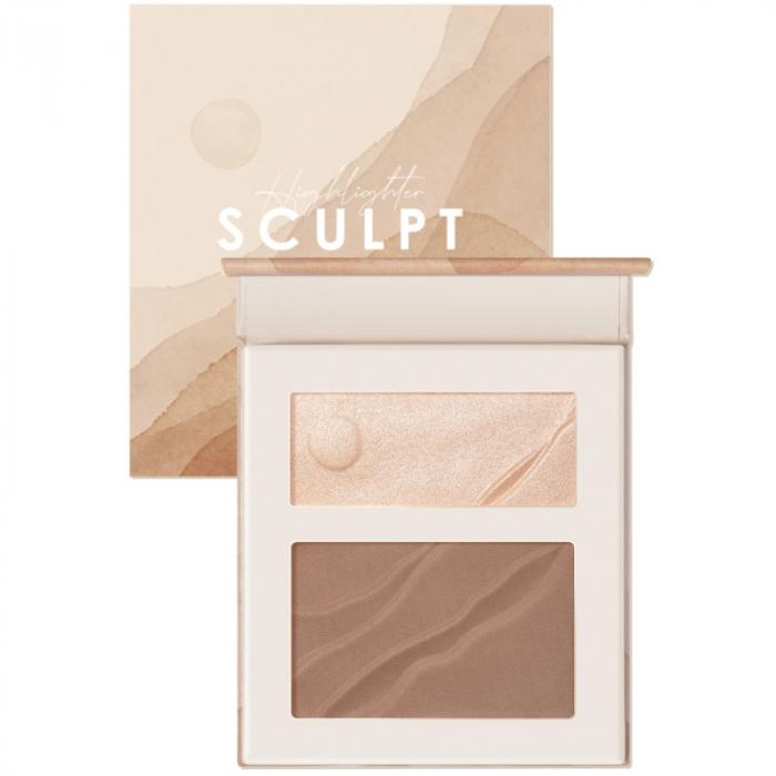 MOULDING HIGHLIGHT CONTOURING PALETTE Палетка контурирующая  № 02