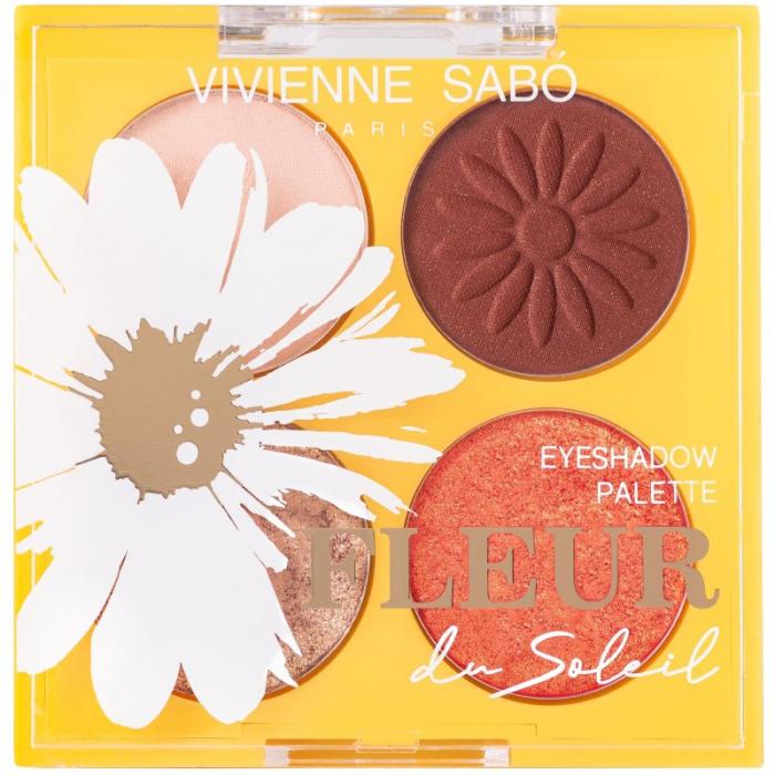 FLEUR DU SOLEIL Палетка теней № 01
