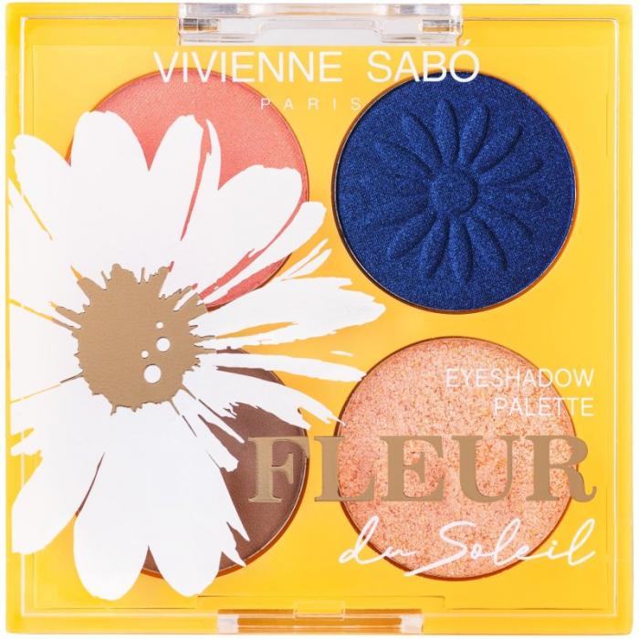 FLEUR DU SOLEIL Палетка теней № 02