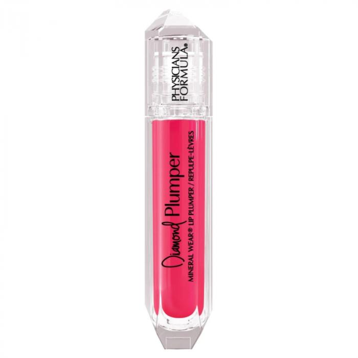 DIAMOND GLOW LIP PLUMPER Блеск для губ увеличивающий объем  сияющий розовый