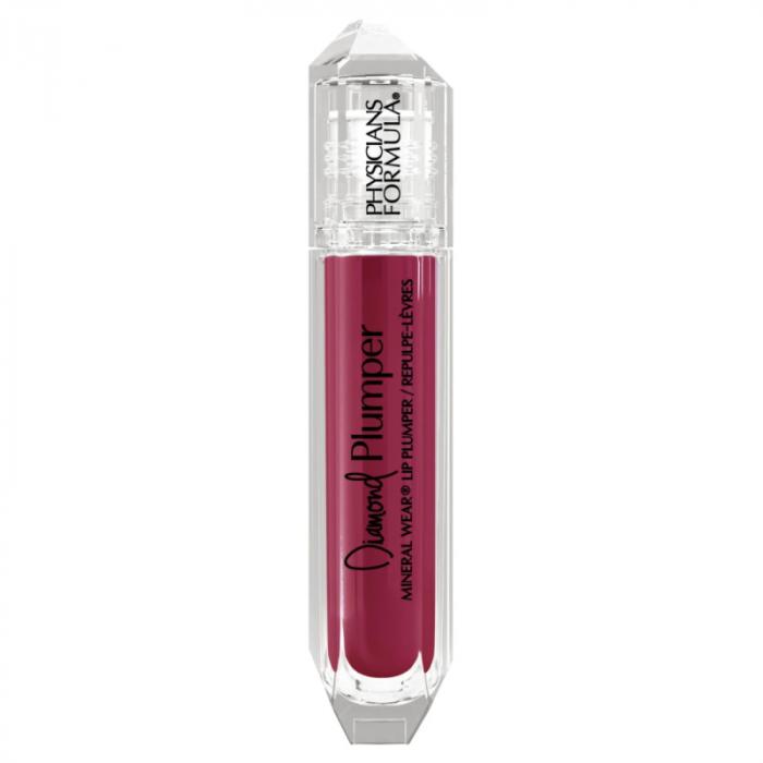 DIAMOND GLOW LIP PLUMPER Блеск для губ увеличивающий объем  ягодный бриллиант