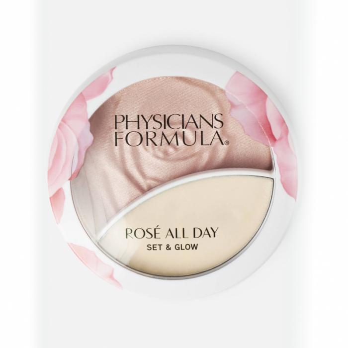 ROSE ALL DAY SETGLOW Хайлайтер 2в1 розовое сияние