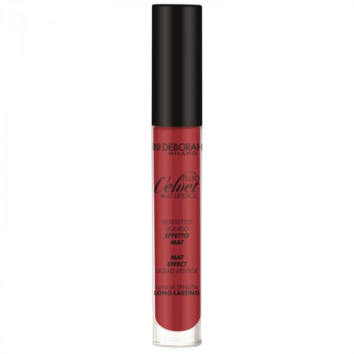FLUID VELVET MAT LIPSTICK Помада для губ матовая жидкая  № 07 огнено-красный