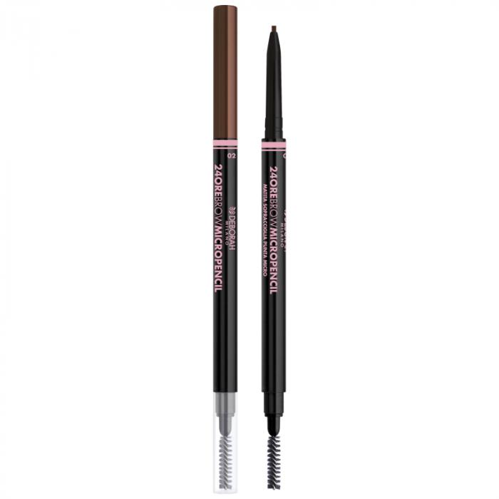 24 ORE BROW MICRO PENCIL Карандаш для бровей  № 02