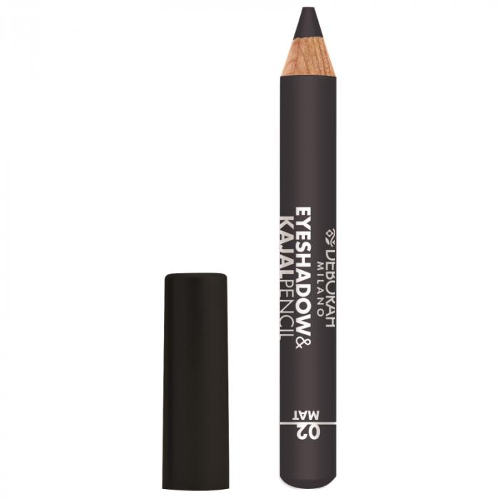 EYESHADOW KAJAL PENCIL Тени-карандаш для век  № 02 матовый серый