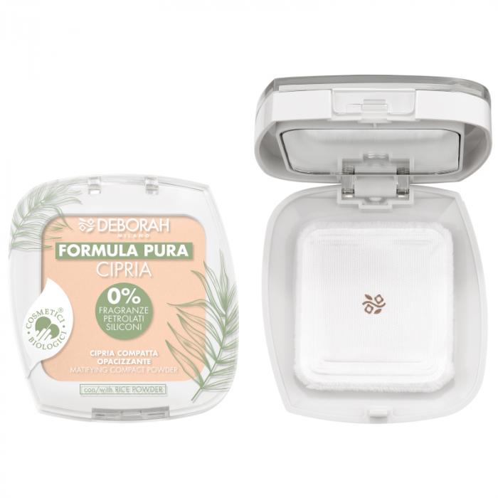 FORMULA PURA MATIFYNG COMPACT POWDER Пудра для лица матирующая № 02